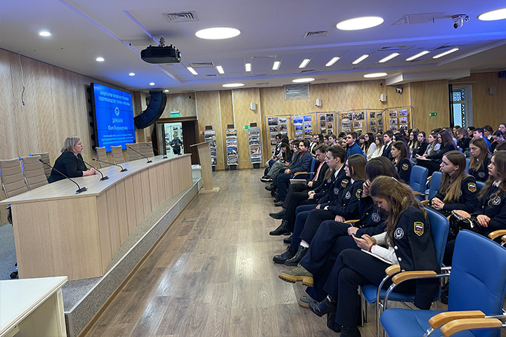 A lecture for students was held at the House of Human Rights