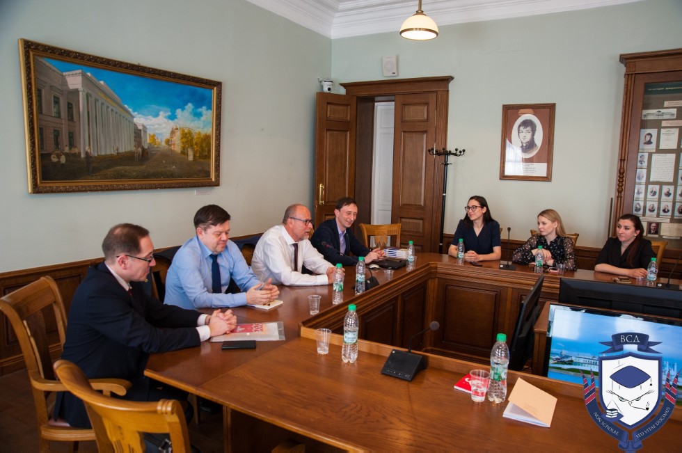 Встреча студентов и аспирантов КФУ с Рейном Мюллерсоном и Вячеславом Гавриловым