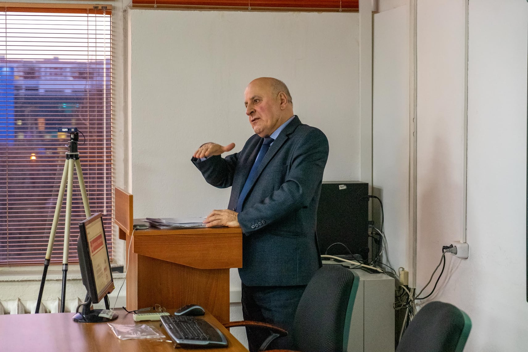 Профессор Аслан Хусейнович Абашидзе прочитал лекцию на английском языке на тему: "Human Rights Dimension of Sustainable Development Goals (SDGs)"